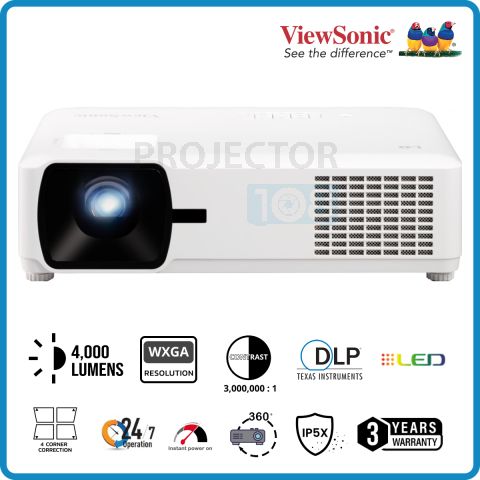 ViewSonic LS610WH WXGA LED Business & Education Projector