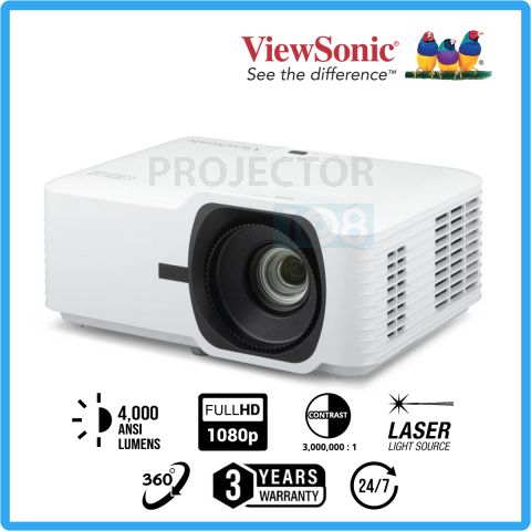 Viewsonic LS630HD DLP Laser Projector (4,000 ANSI Lumens, Full HD)