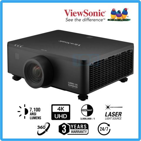 ViewSonic LS950-4K DLP Laser Installation Projector (7,100 ANSI Lumens, 4K UHD)