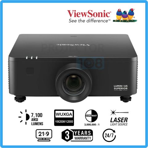 ViewSonic LS950WU DLP Laser Installation Projector (7,100 ANSI Lumens, WUXGA)