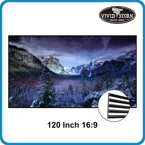VIVIDSTORM Fusion ALR Fixed Frame Normal Throw Screen 120" 16:9