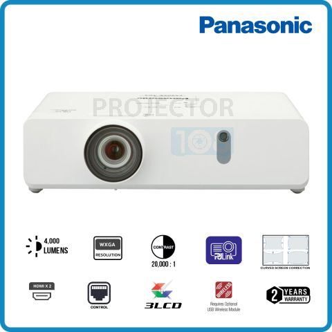 Panasonic PT-VW360 3LCD Projector ( 4,000 , WXGA )
