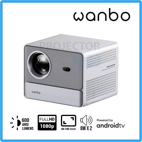 Wanbo Davinci 1 Pro LED Smart Projector (600 ANSI Lumens, Full HD) Left