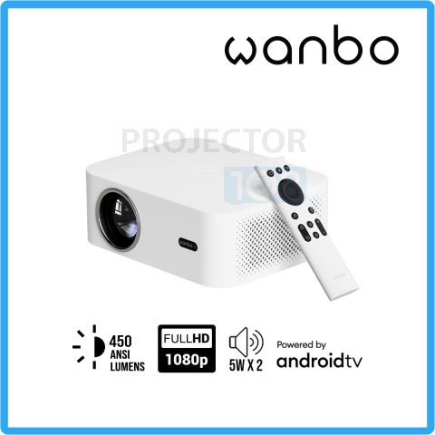 Wanbo X2 Max Portable LED Projector (450 ANSI Lumens, Full HD)