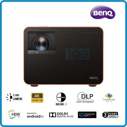 BenQ X3100i DLP LED 4K Flagship Console Gaming Projector ( 3,300 , 4K UHD, Android TV )