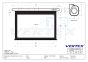 ขนาดจอ VERTEX Motorized Screen 70" อัตราส่วนภาพ 1:1
